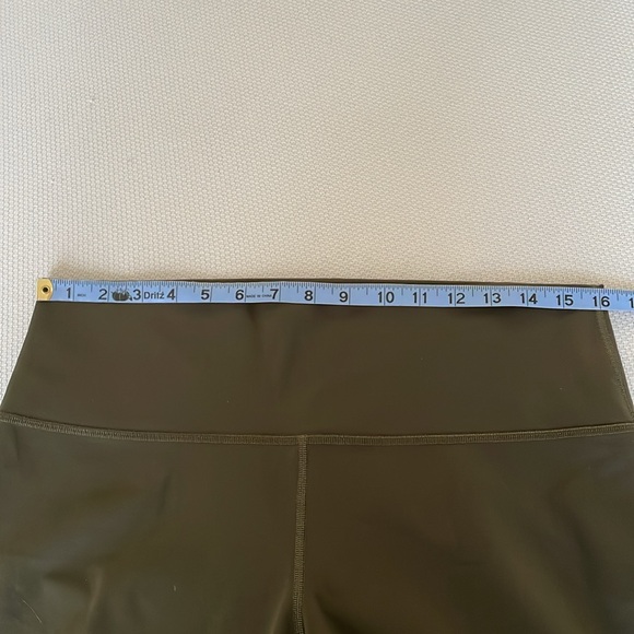 Lululemon Wunder Under High Rise Leggings Olive Green Size 14 - Picture 3 of 9